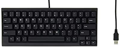 PFU Happy Hacking Keyboard Lite2 英語配列 USBキーボード ブラック PD-KB(中古品)