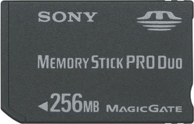 SONY ニュー・メモリースティックPROデュオ MSX-M256S 256MB(中古品)