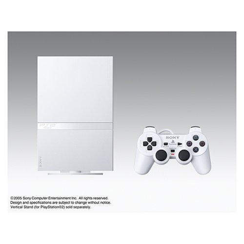 PlayStation 2 セラミック・ホワイト (SCPH-75000CW) 【メーカー生産終了】(中古品)