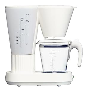 deviceSTYLE Brunopasso コーヒーメーカー ホワイト CA-6-W(未使用の新古品)