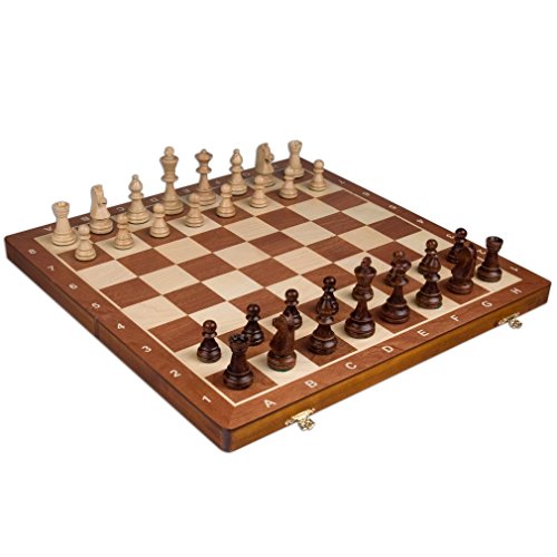 Chess Set - Tournament Staunton Complete No. 6 Board Game - Hand Made (中古品)