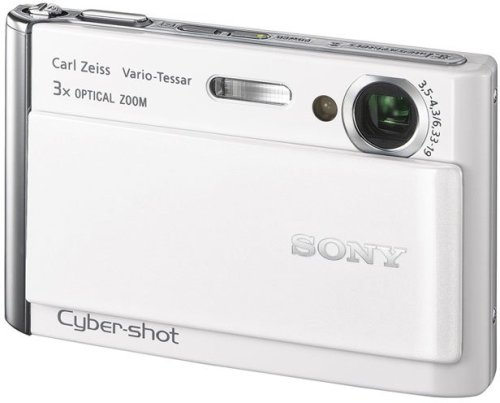 ソニー SONY デジタルカメラ サイバーショット T70 ホワイト DSC-T70-W(中古品)