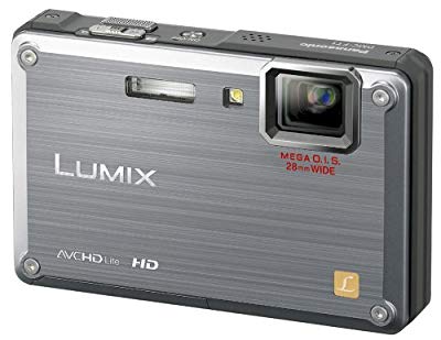 パナソニック 防水デジタルカメラ LUMIX (ルミックス) FT1 ソリッドシルバ (中古品)