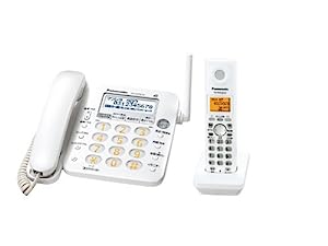 パナソニック RU・RU・RU デジタルコードレス電話機 子機1台付き パールホ (未使用の新古品)