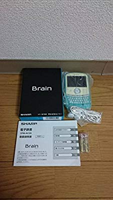 SHARP 電子辞書 Brain (ブレーン) PW-AC20 ブルー PW-AC20-A コンパクト TO(中古品)