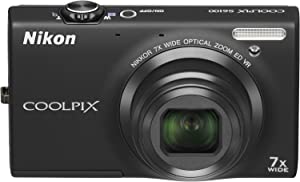NikonデジタルカメラCOOLPIX S6100 ノーブルブラック S6100BK(中古品)