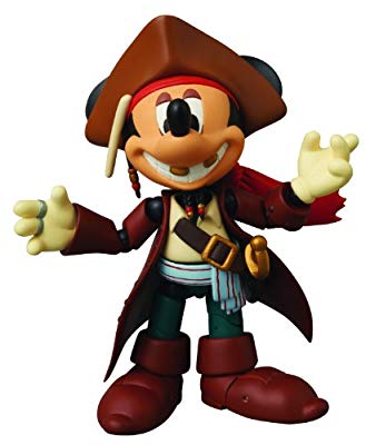 MAF MICKEY MOUSE (JACK SPARROW Ver.)(ノンスケール ABS & ATBC-PVC塗装済み(中古品)