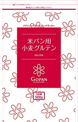 パナソニック 小麦グルテン GOPAN(ゴパン)用 10斤分(500g)×2 SD-PGR10(中古品)