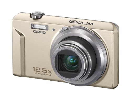 CASIO デジタルカメラ EXILIM EX-ZS150 ゴールド EX-ZS150GD(中古品)