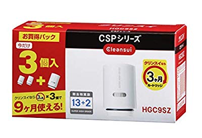 三菱ケミカル・クリンスイ CSPシリーズ用交換カートリッジ 3個入 お買得パ (中古品)