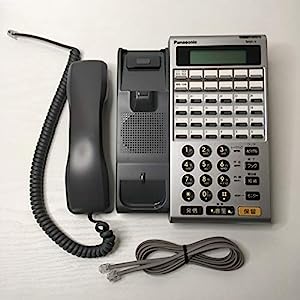 VB-E611D-KS パナソニック Telsh-V 24キー電話機D(カナ表示付) [オフィス用(中古品)