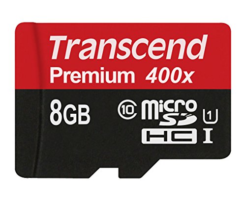 トランセンド・ジャパン 8GB MicroSDHC10 U1 TS8GUSDCU1(中古品)