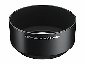 OLYMPUS レンズフード マイクロフォーサーズ用 ブラック LH-40B BLK(中古品)
