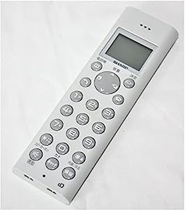 シャープ SHARP コードレス電話機「フレッシュグレー」 JD−S05FG(中古品)