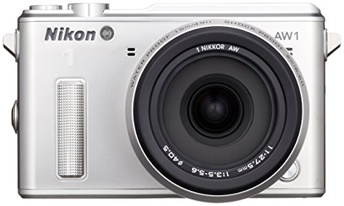 Nikon ミラーレス一眼カメラ Nikon1 AW1 防水ズームレンズキット シルバー (中古品)