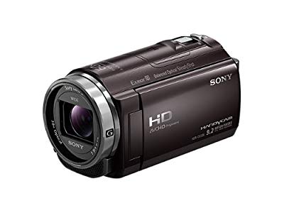 ソニー SONY ビデオカメラ Handycam CX535 内蔵メモリ32GB ボルドーブラウ (中古品)