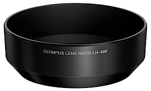 OLYMPUS 単焦点レンズ M.ZUIKO DIGITAL 25mm用 レンズフード ブラック LH-4(中古品)