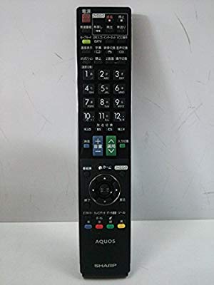 シャープ テレビリモコン GA881WJSA(中古品)