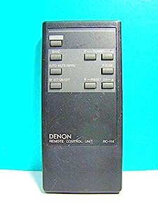 デノン オーディオリモコン RC-114(中古品)