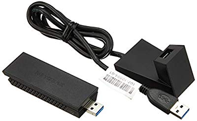 NETGEAR WiFi 無線LAN USBアダプター 子機 AC1200 867+300Mbps 高性能アン (中古品)