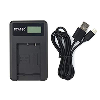 【PCATEC】 SONY NP-BX1対応新型USB充電器☆LCD付４段階表示仕様☆USBバッ (中古品)