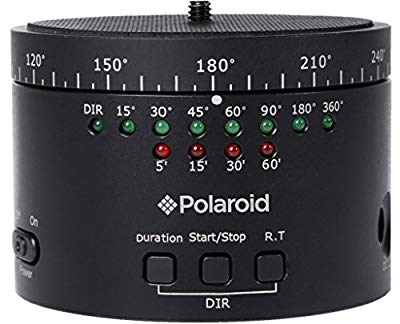 ポラロイド デジタルSLRカメラ スマートフォン GoPro用 電動式パノラマパン(中古品)