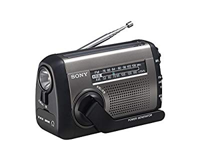 ソニー SONY ポータブルラジオ ICF-B99: FM/AM/ワイドFM対応 手回し充電/ (中古品)