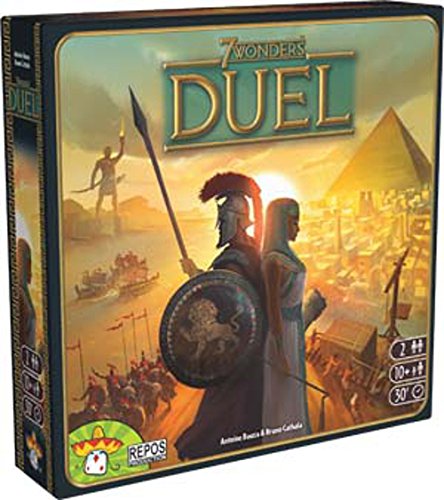 世界の七不思議デュエル (7 Wonders: Duel) 多言語版 ボードゲーム(中古品)