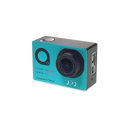 UPQ アクションスポーツカメラ Q-camera ACX1/BG ブルー バイ グリーン(中古品)