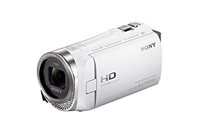 ソニー SONY ビデオカメラ HDR-CX485 32GB 光学30倍 ホワイト Handycam HD(中古品)
