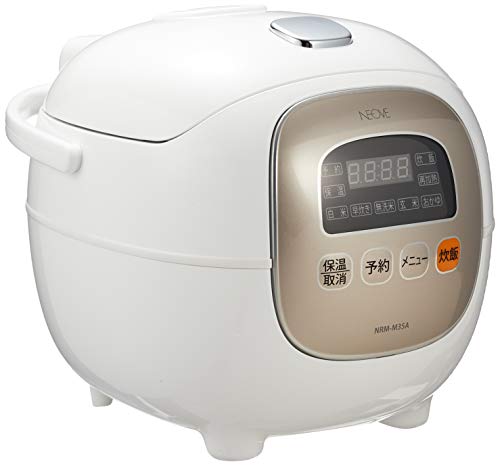 ネオーブ (NEOVE) 炊飯器 3.5合 ホワイト NRM-M35A(中古品)