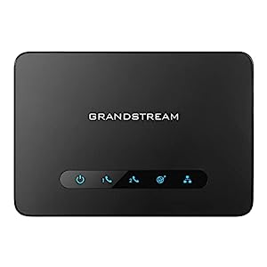 Grandstream HT812 VoIPアダプタ ATA 2-FXS Gigabit NATルータ [国内正規品(未使用の新古品)