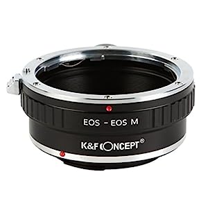 K & F Concept レンズマウントアダプター KF-EFEM-T (キャノンEFマウントレン(中古品)