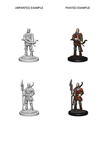 Pathfinder Roleplaying Game Unpainted Miniatures: Town Guards(中古品)
