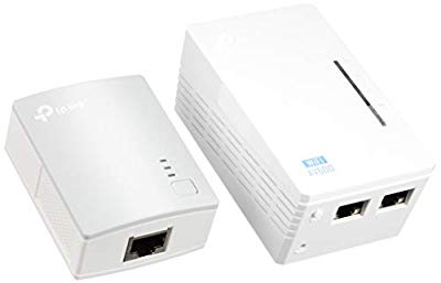TP-Link WiFi 中継機 PLCアダプター TL-WPA4220 KIT 11n 300Mbps 無線LAN (中古品)