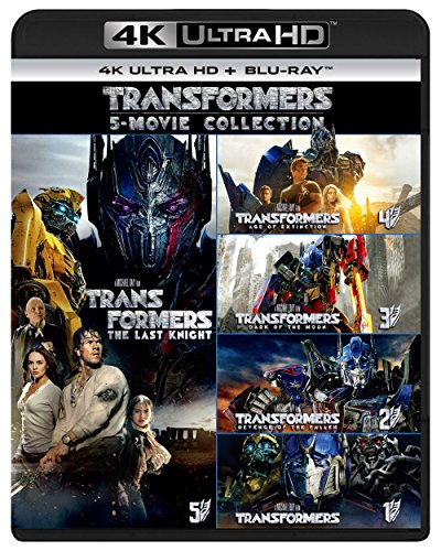 トランスフォーマー 5 ムービー・コレクション (4K ULTRA HD + Blu-rayセッ(中古品)
