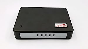 VOPTECH アナログ変換VOIPアダプタ FXS2ポート VG3XE-2S(中古品)