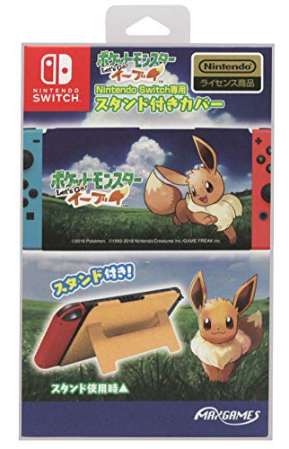 Nintendo Switch専用スタンド付きカバー ポケットモンスター Let's Go! イ (中古品)