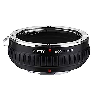 GUTTY レンズマウントアダプター eos Canon EOS-M4/3 EF EF-Sマウントレン (中古品)