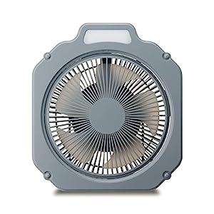 ドウシシャ Wind GEAR（ウインドギア） 扇風機 アウトドア LEDライト付 防 (未使用の新古品)