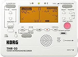 KORG チューナー/メトロノーム/レコーダー TMR-50 PW パールホワイト(未使用の新古品)