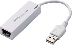 ロジテック 有線LANアダプタ USB 2.0 LAN-TXU2C(未使用の新古品)