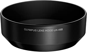 OLYMPUS 単焦点レンズ M.ZUIKO DIGITAL 25mm用 レンズフード ブラック LH-4(未使用の新古品)