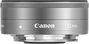 Canon 単焦点広角レンズ EF-M22mm F2 STM シルバー ミラーレス一眼対応 EF-(未使用の新古品)