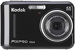 Kodak(コダック) FZ43 コンパクトデジタルカメラ PIXPRO ブラック(未使用の新古品)
