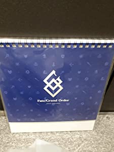 ローソン コラボ 限定 FateGrand Order 卓上カレンダー 2019 LAWSON FGO ギ(未使用の新古品)