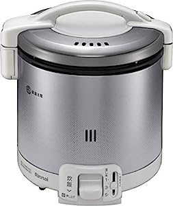 リンナイ ガス炊飯器 「こがまる」 5合 RR-050FS(W) ホワイト プロパンガス(未使用の新古品)