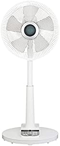 シィーネット リビング扇風機 ホワイト CORF15 ［リモコン付き］ 〔箱破損 (未使用の新古品)