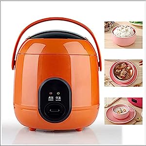 DONGSHUAI ミニ炊飯器蒸し器炊飯器プレミアム品質のインナーポット（1.2l /(中古品)