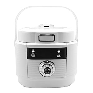 炊飯器＆蒸し器2層ライナーデザイン保温機能ワンキースイッチ計量カップお (未使用の新古品)